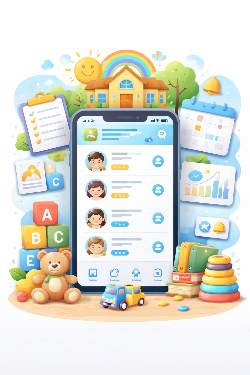 Kindy – 保育園のオールインワンのソリューション